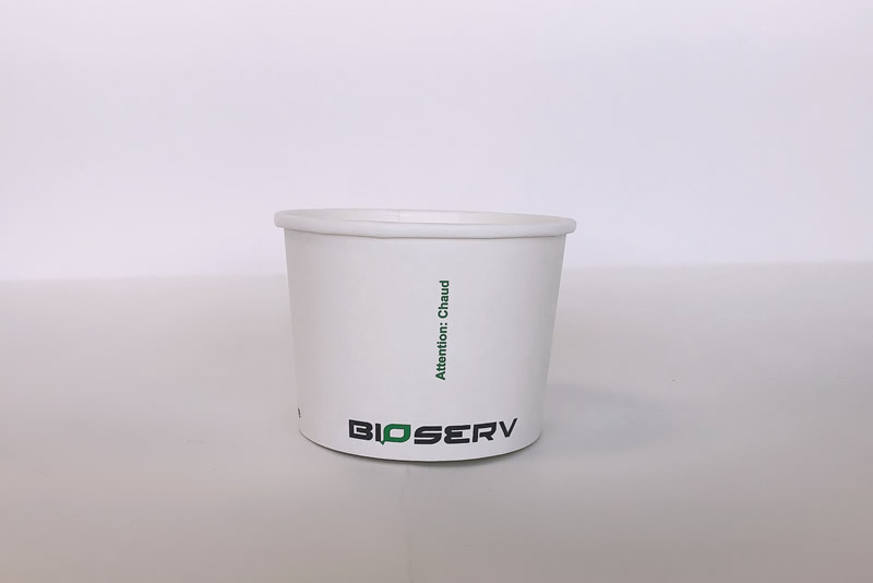 16oz. White Bioserv Soup Cup